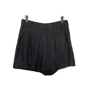Freepeople Linen Black Shorts
